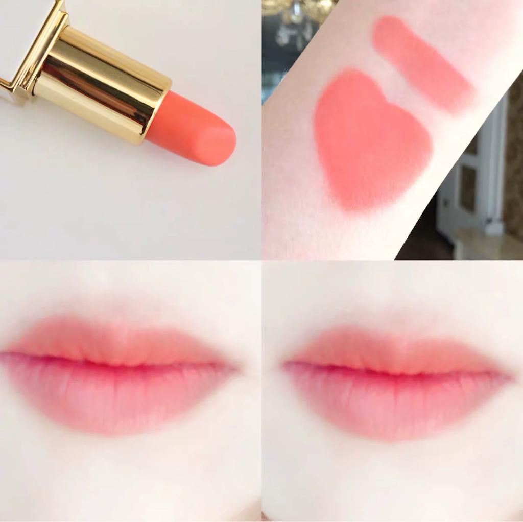 New Color Cream Coral Lipstick Velvet Matte Long-Lasting Lipstick Affordable for Students Gentle and Gentle On the Skin