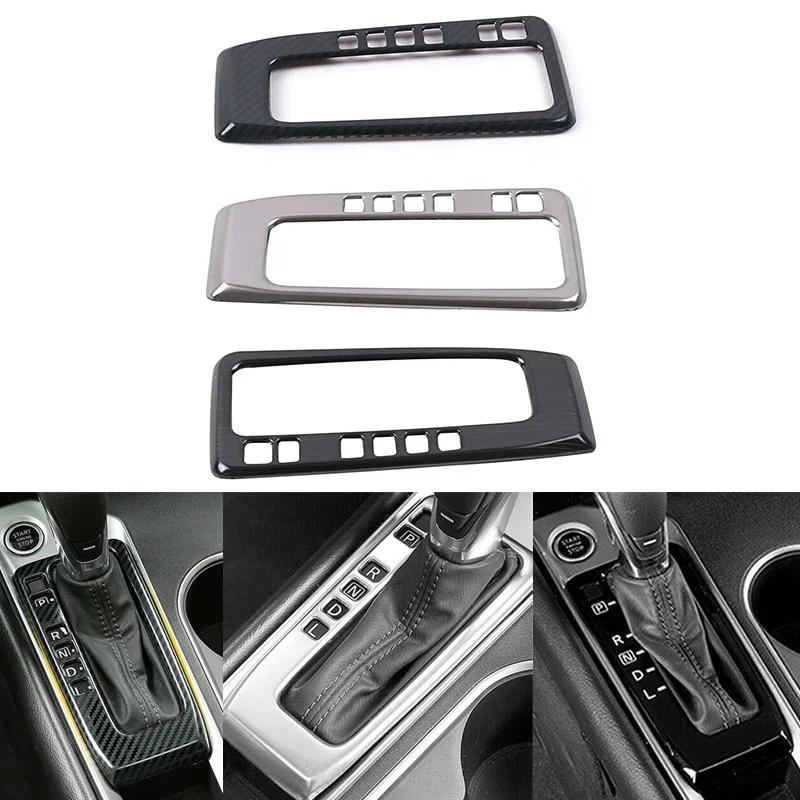 Car Interior Styling for Nissan Altima 2019-2021 Gear Shift Center Panel Cover Trim Mouldings Carbon Fiber Look Accessories