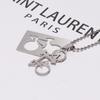 Cosplay 1PC Pendant 50CM Steel Bicycle Jewellery Silver Necklace Bike