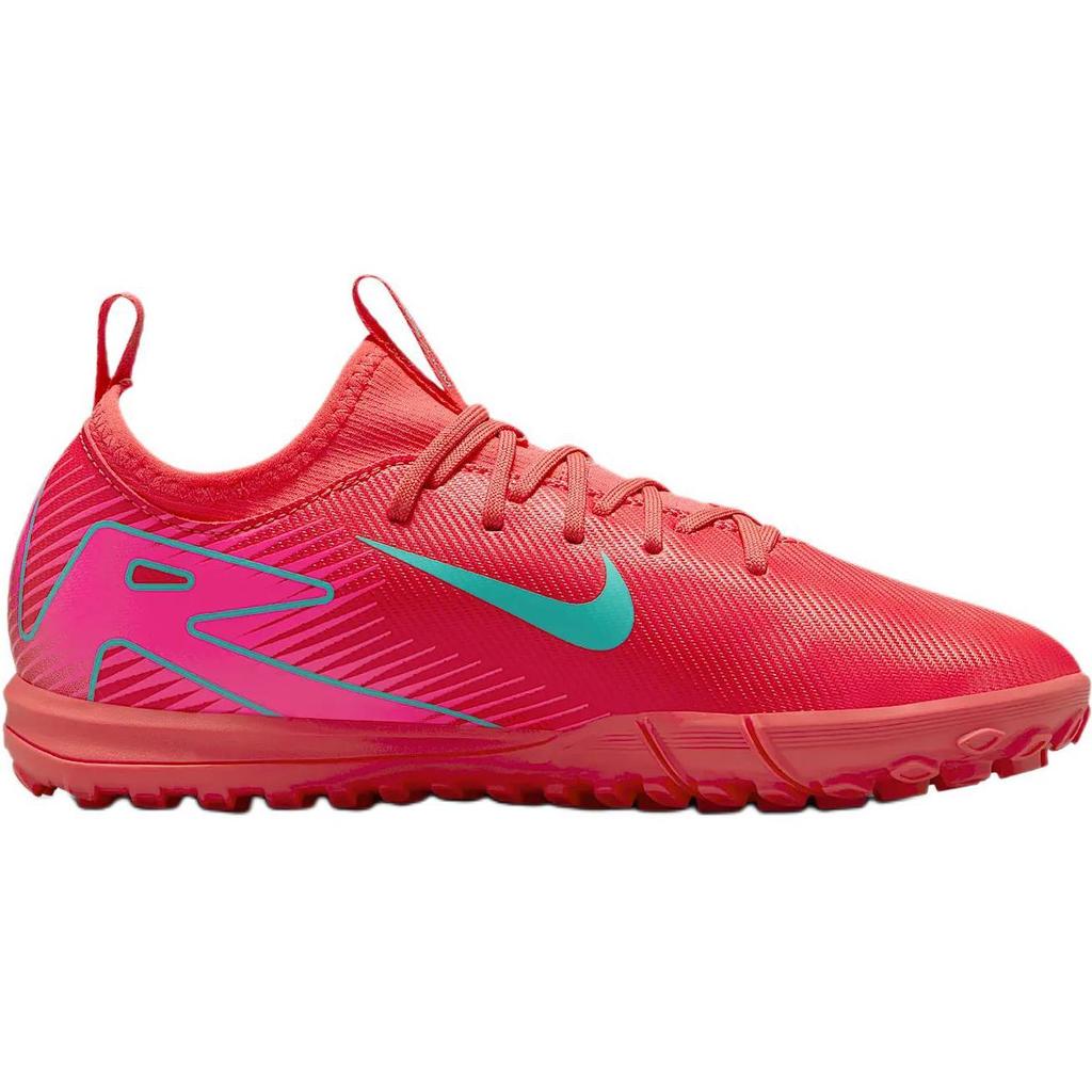 Nike Zoom Mercurial Vapor 16 Academy TF GS Mad Energy Pack Kids Sneakers Red Ember-Glow Aurora-Green FQ8284-800