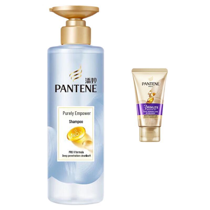 Pantene PRO-V Purifying Scalp Care Shampoo & Repair Cream Set