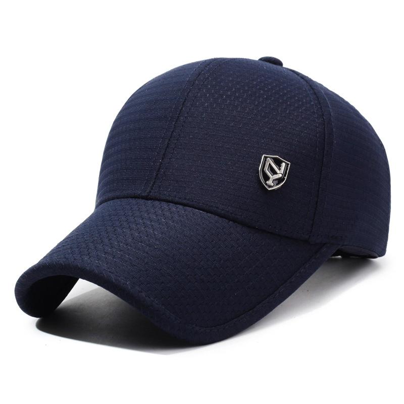 Spring Summer Breathable Mesh Cap Outdoor Cap Fishing Sunshade Sunscreen Cap Middle-Aged Men's Cap