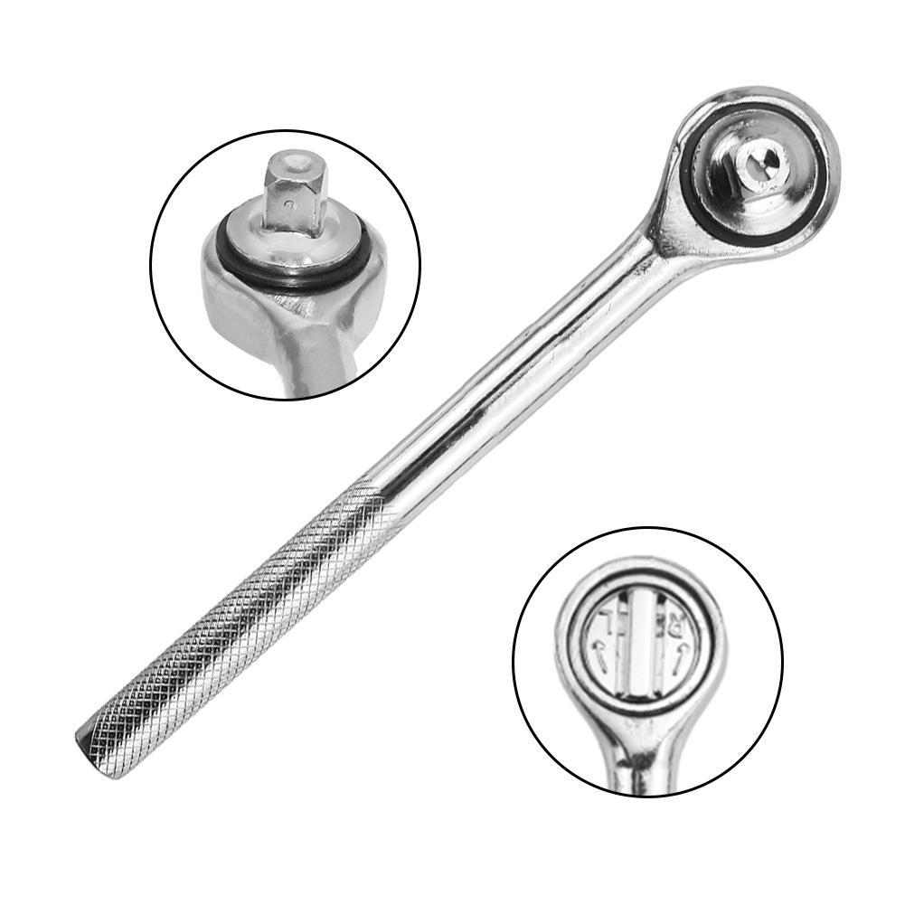 Reversible Functionality in a Compact Design 1pc Adjustable Ratchet Wrench for Efficient For Socket Operations