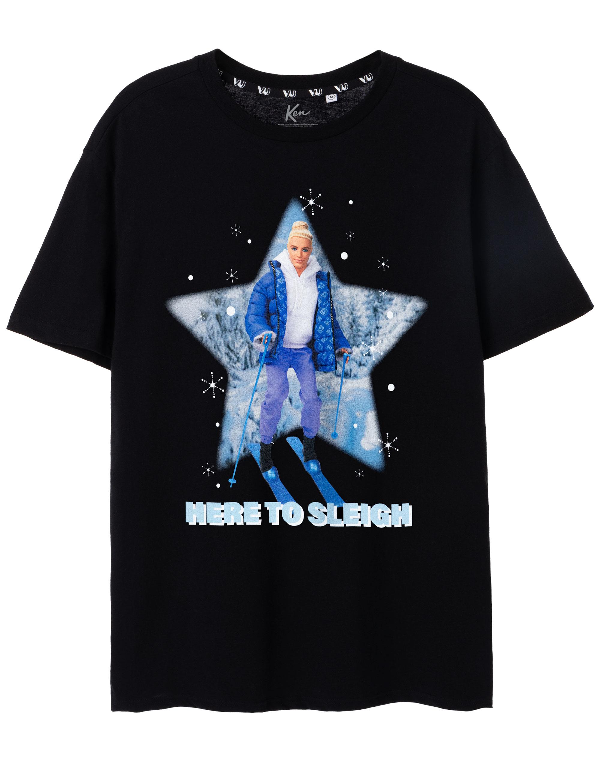 Barbie short sleeved tshirt unisexs black official merch M