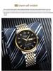 Men's High-End Waterproof Luminous Watch with Automatic Movement and Calendar