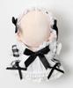 WEGO Plush Kigurumi, 10cm, Plush Clothes, Costume, Plush Toy, Oshikatsu Goods, Gift, Women's, Size F, Type C (Gingham Check Maid Set), Pattern 1