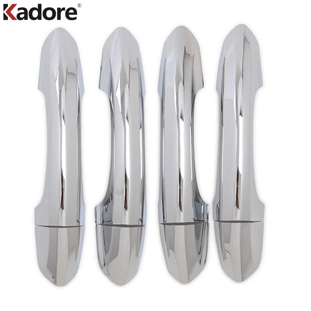 Door Handle Cover Trim For Ford Fusion Contour MONDEO 2013 2014 2015 Chrome Car Side Handles Catch Cap Overlay Accessories