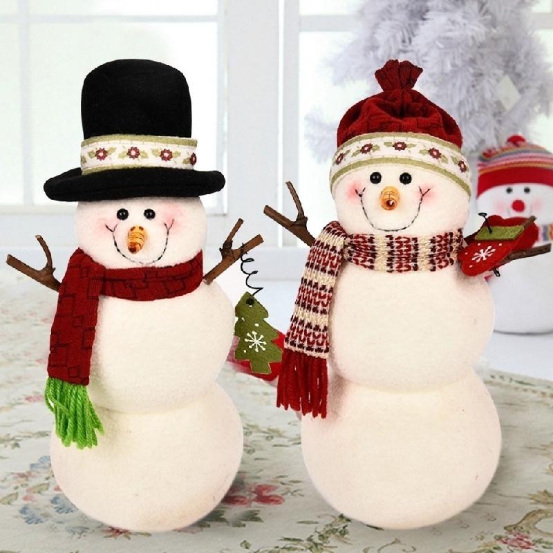 Christmas Doll Plush Toy Snowman Christmas Decoration