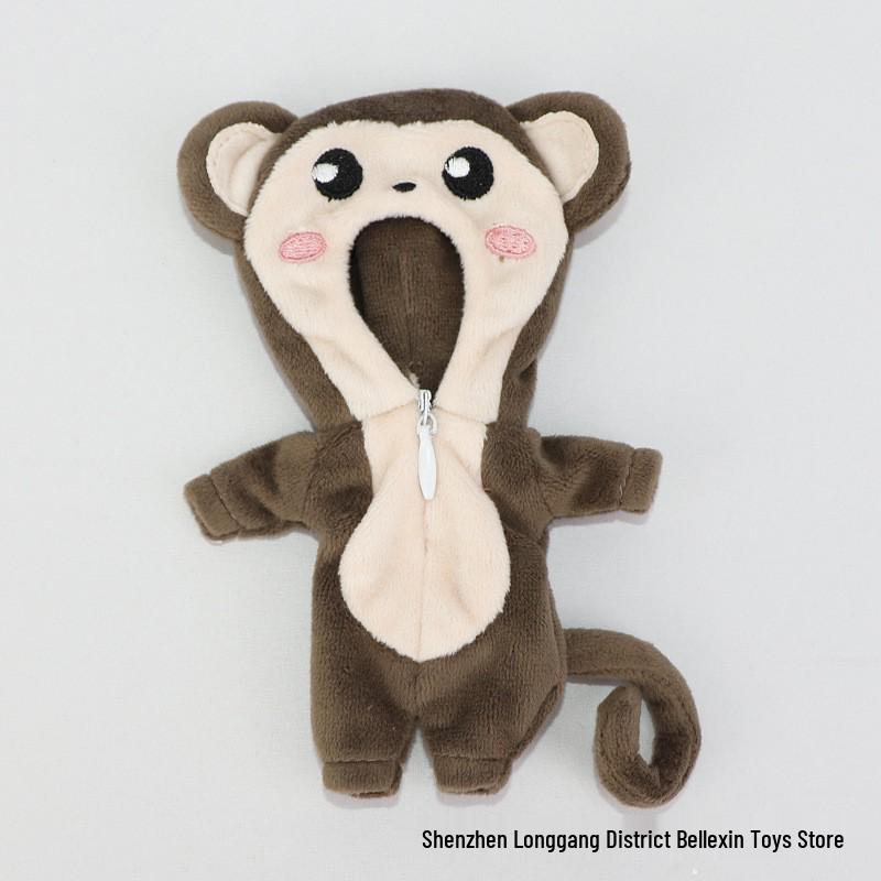 Animal Pajamas Sleepwear for 1/6 BJD Dolls – Fits 12-Point, GSC Body9, and Molly Dolls