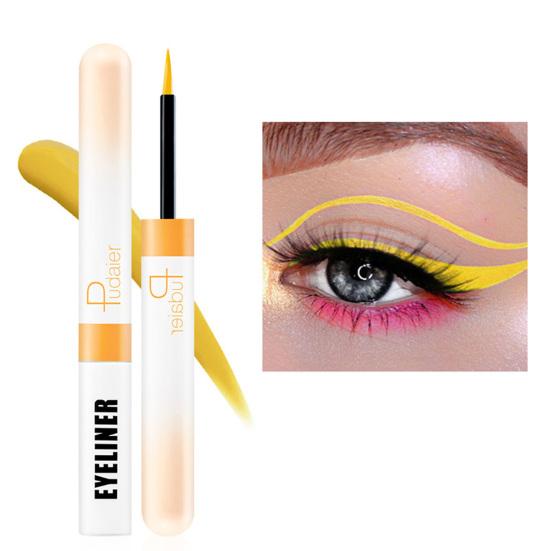 Eyeliner Colored Not Smudged Fast Film Formation Waterproof No Decolorization Eye Makeup Eyeliner