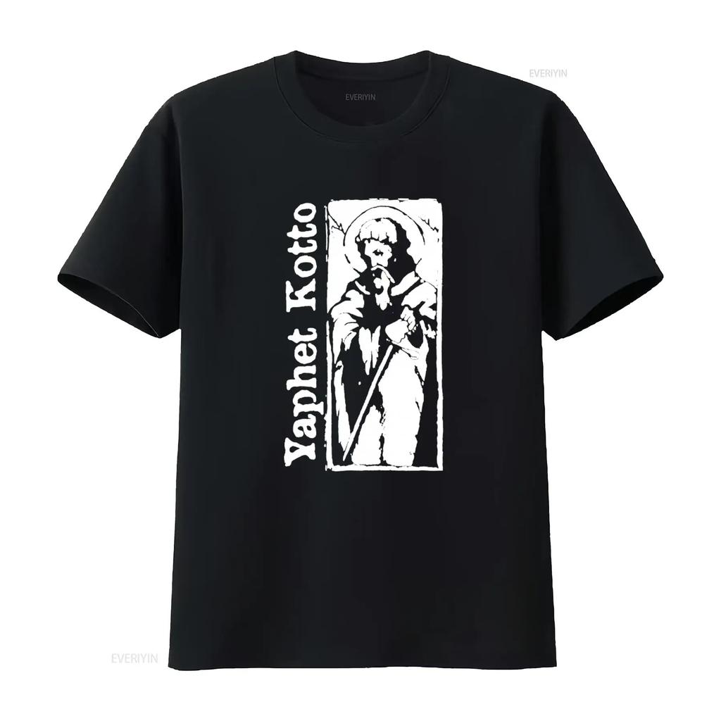 Yaphet Kotto Gothic Print T Shirt for Emo Band Fans Unique Design High Quality Fabric Vintage Washed Stylish Streetwear