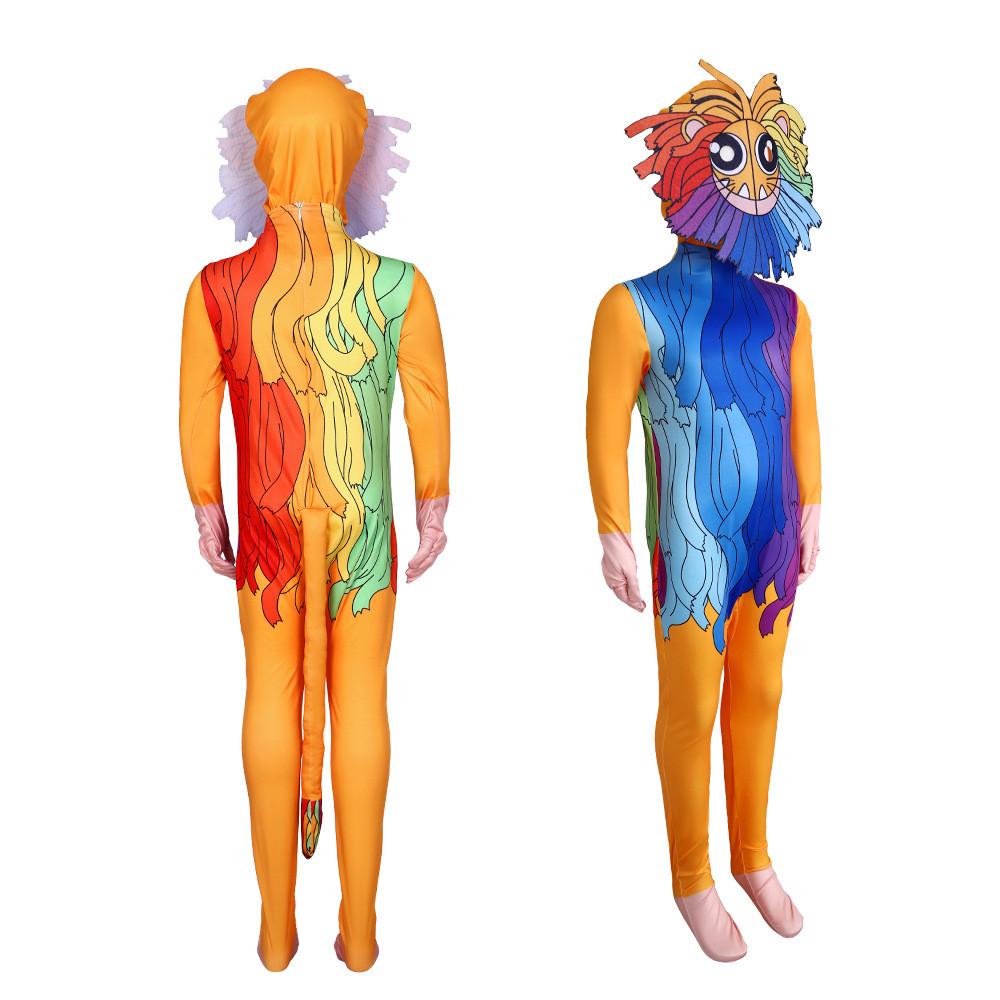 Poppy Playtime Halloween Cosplay Costume For Game Anime Roleplay Polyester Unisex Stage Performance Special Characters Included