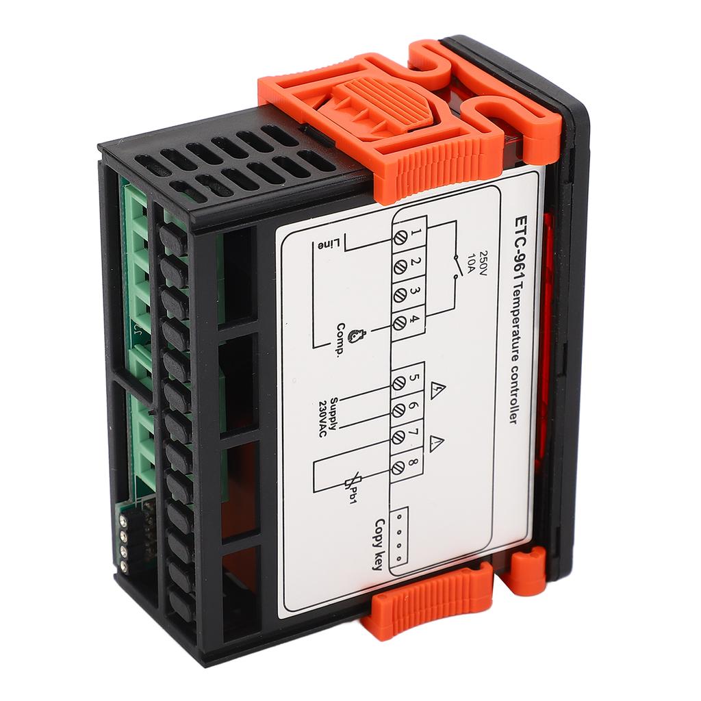 Freezer Temperature Controller Digital External Fahrenheit Celsius Switchable Refrigeration