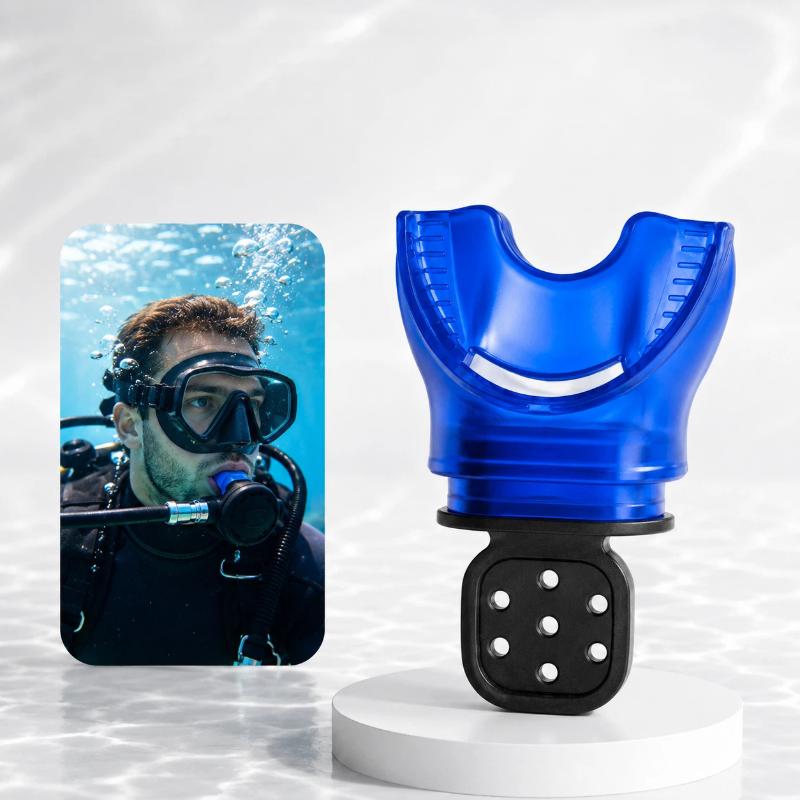 1Pcs Underwater Diving Octopus Bite Grip Thermoplastic Silicone Mouthpiece For Backup Regulator Second Stage Mouthpiece
