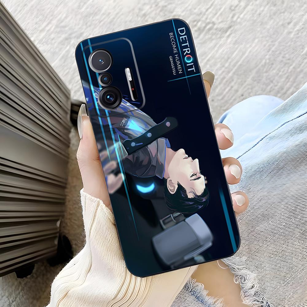 

Игровой чехол для телефона D-Detroit Become Human для Xiaomi Poco M7 M6 M5 M4 4g 5g F7 F6 X7 X6 X5 Ultra Pro Силиконовая крышка Poco x7