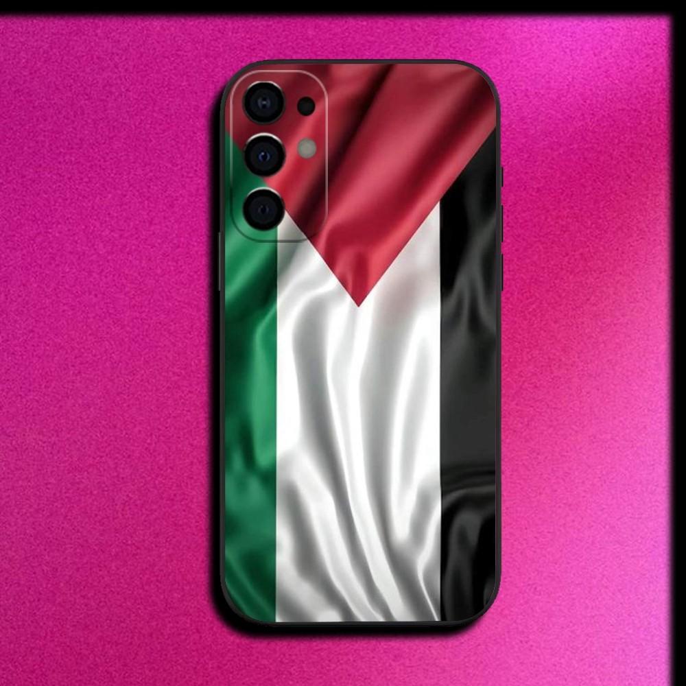 P-Palestine-es-F-Flag MAP Phone Case For Samsung S25,S24,S21,S22,S23,S30,Ultra,S20,Plus,Fe,Lite,Note,10,9,5G Black Cover