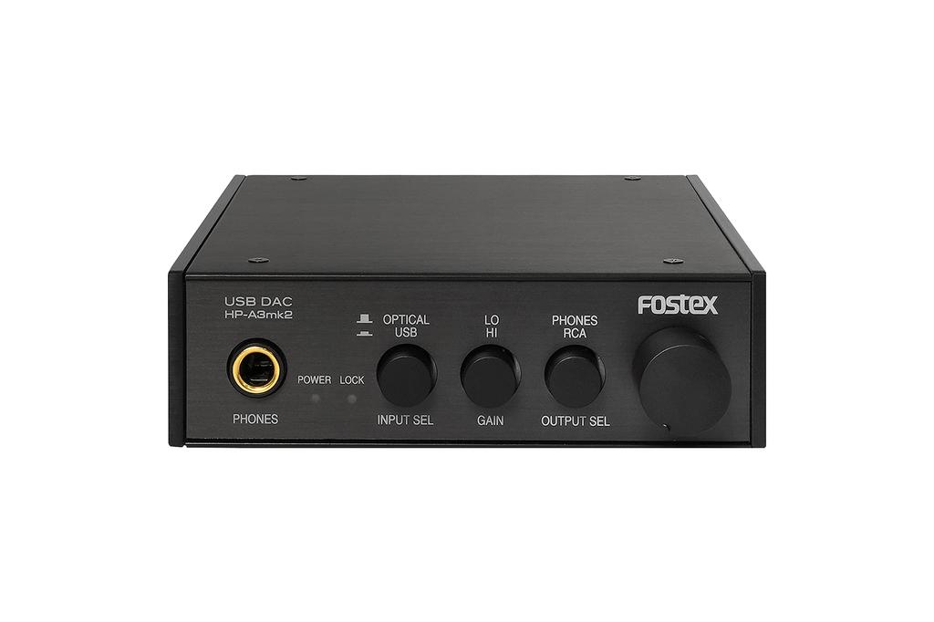 FOSTEX USB DAC Headphone Amplifier with Support HP-A3mk2 Line/Digital Output, 32-bit/192kHz Hi-Res