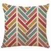 Modern Colorful Geometric Style Pillow Cover Living Room Sofa Office Seat Car Waist Cushion   Home Decoration