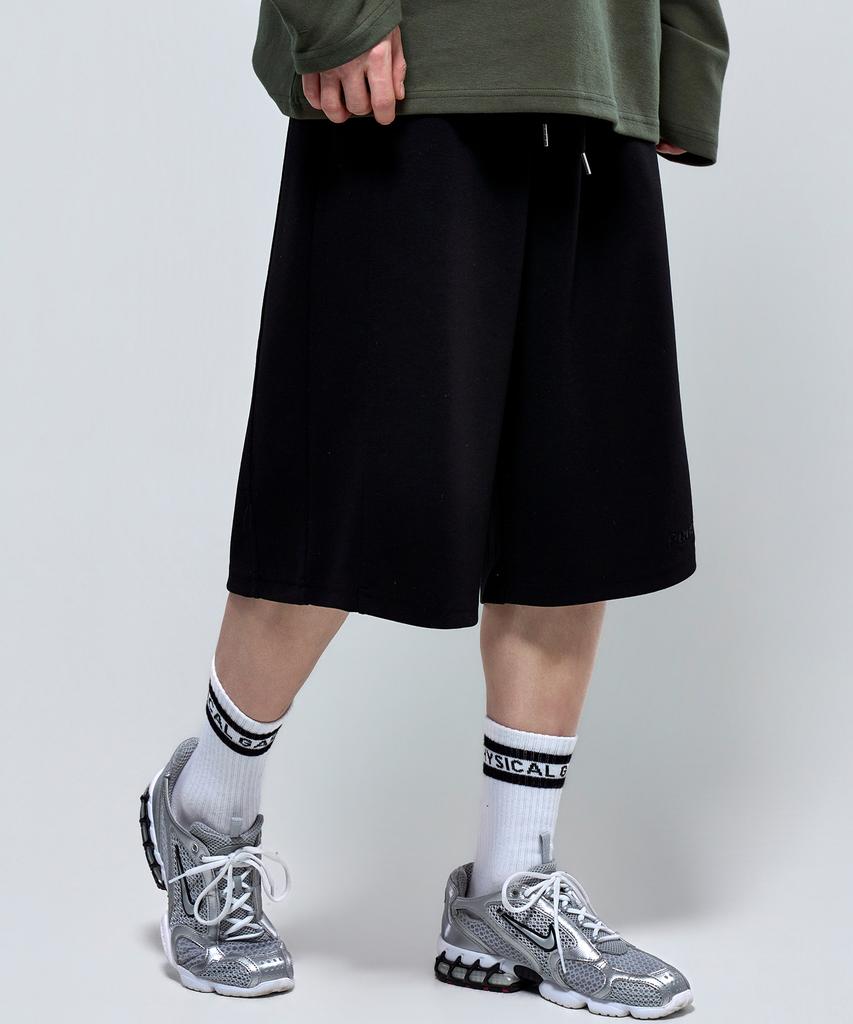 Pijikeolgameoncheu P2627 Lecture Tension Cut Bermuda Shorts [2 Colors]