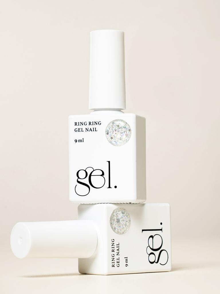 Ringring One-Step Gel Nail Polish 9ml - Twinkle Silver