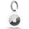 TPU Cover for Air tag Holder with Keychain Protective Shell Tracker Accessories Anti-scratch Sleeve For Air tag Case