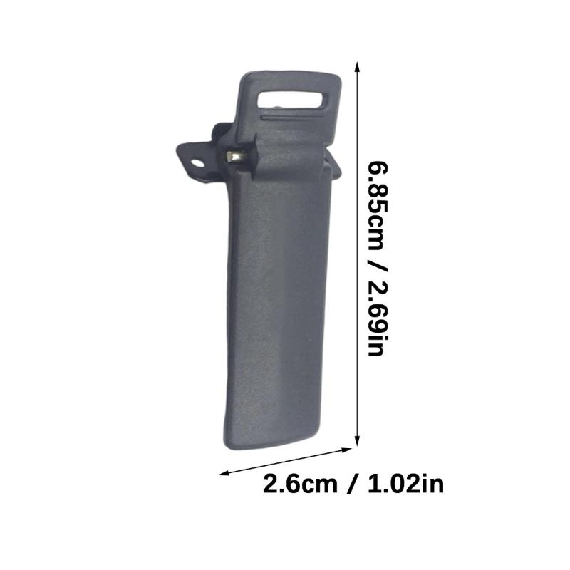 Hafif Kemer Montaj Klipsi İki Yönlü Telsiz İçin Uygundur Zorlu Koşullarda Hareketliliği Artırır Saha Çalışması Güvenli Taşıma