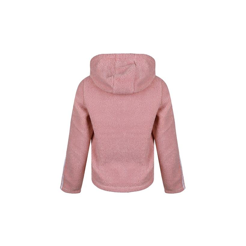 adidas Hooded Sports Jacket For Winter Warmth Women Outerwear Pink GJ8067