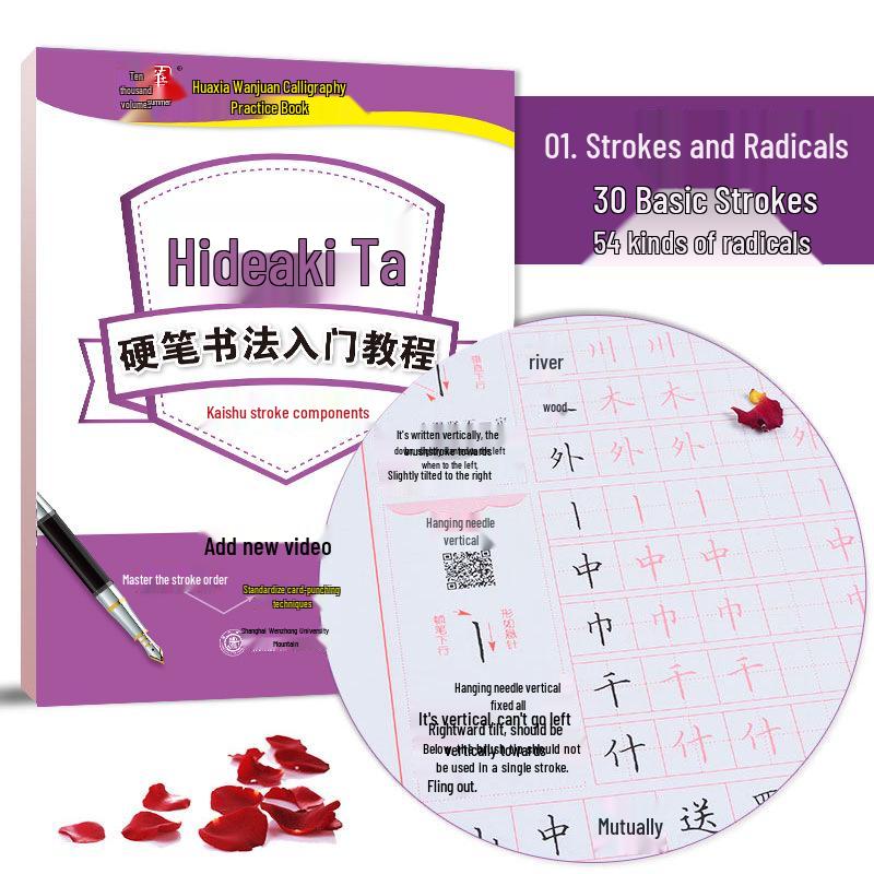 Huaxia Calligraphy Beginner Guide: Tian Yingzhang s Regular Script Copybook