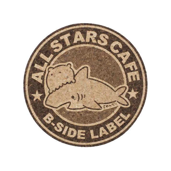 

B - SIDE LABEL Samendaco & Mendako Coaster Japan NEW