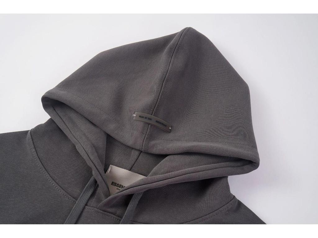 FOG Essentials Unisex Long Sleeve Printed Hoodie - 350g Cotton Fabric