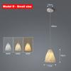 Modern 3D Printing Kitchen Bar LED Pendant Lights Bedroom Bedside Chandelier Bedroom Study Restaurant Island Cafe Hanging Light