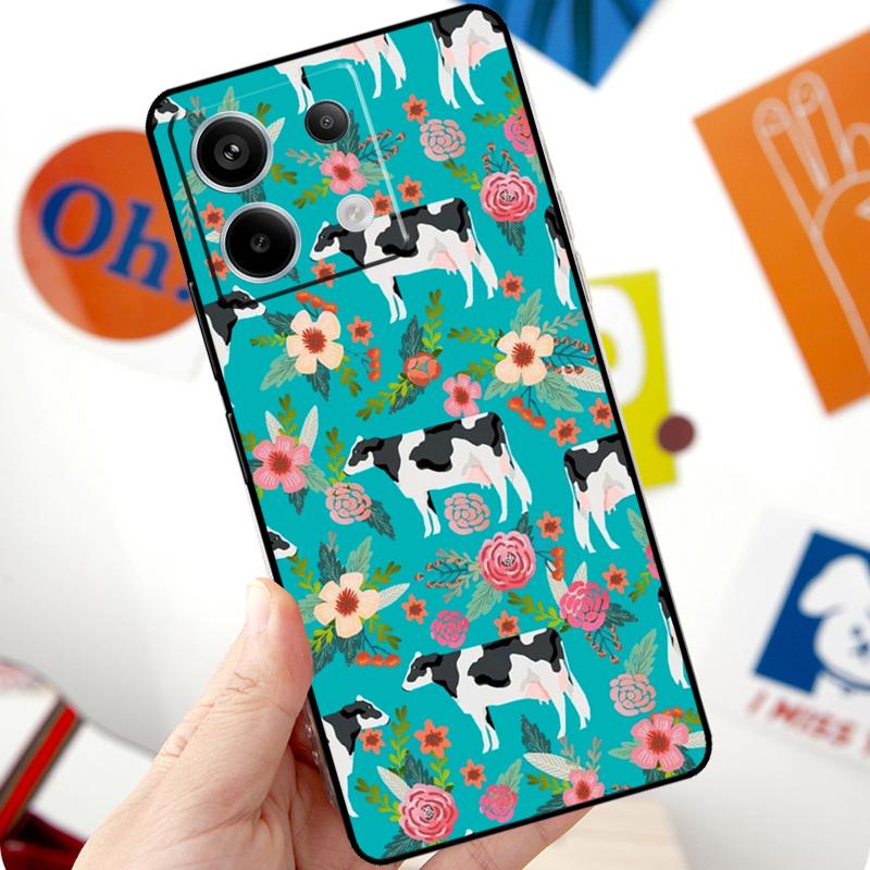Cute Highland Cow Funda For Xiaomi Redmi Note 13 10 11 12 14 Pro 11S 12S Case For Redmi 15 12C 13C 14C 10C 15C