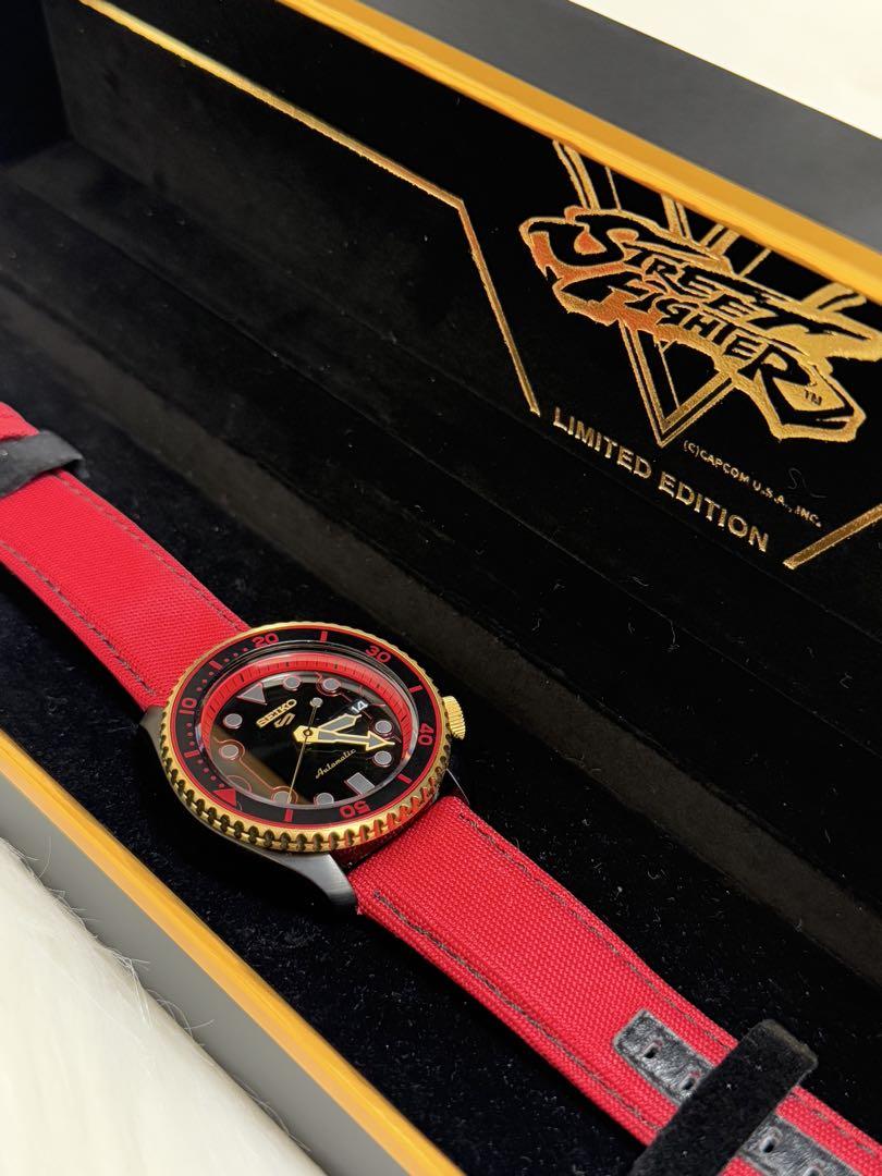 

[USED] SEIKO Five Sports Street Fighter Limited Edition