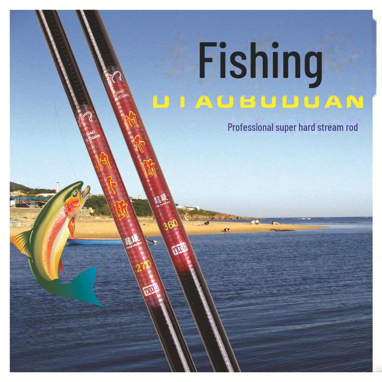 

Стекловолоконная удочка Dawa Scepter: Короткое удилище для начинающих рыболовов, регулируется до 37 дюймов — идеально подходит для ловли карпа и карася. 2.7