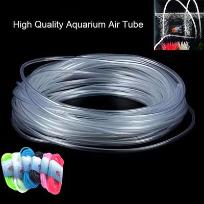 Tuyau en silicone de 46 mm pour aquarium (1 m/3 m/5 m/10 m) avec pierre à bulles d'air, compatible avec les aquariums, bassins et bassins. Matériau de qualité alimentaire.