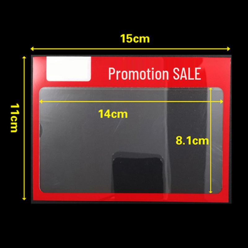 Transparent PVC Shelf Label Sleeve for Pharmacy and Baby Store Price Tags