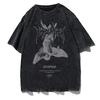 Devil Tarot Debiruman Devilman Crybaby Men's Tshirt Japan Anime Tee Shirt Harajuku Manga T-Shirts Cotton Clothing