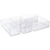 Acrylic makeup organizer