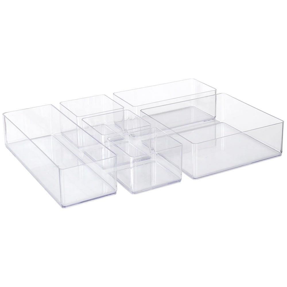 Acrylic makeup organizer