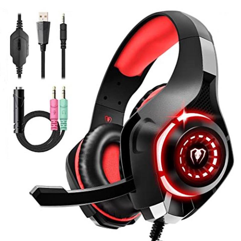 KOTION EACH G2000 Over-Ear Gaming Headset with 7.1 Surround Sound