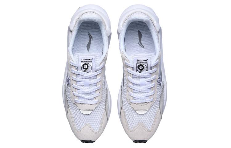 Li Ning Comfortable Mesh, Textile Cushioning Slip Resistant Abrasion Resistant Breathable Lightweight Low top AGCR034-1