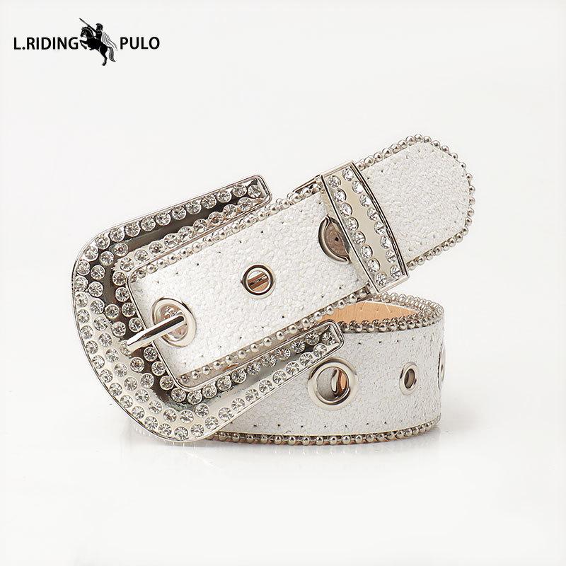 Sequin Belt Women's High-end Skirt Accessories Ladies Belt Fashionable Rhinestone Belt