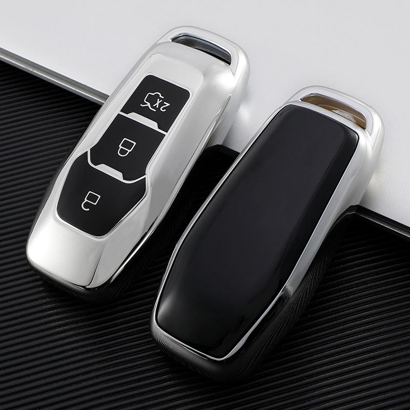Ford Key Case for Edge, Mondeo, Taurus, Explorer, Mustang: Stylish Car Key Shell