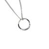 Mobius Necklace Men'S Trend Versatile Design Sense Senior Boys Necklace Summer T-Shirt Pendant Jewelry