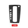 For Nissan Sentra 2013-2019 Carbon Fiber Vinyl Central Console Gear Shift CoverGear Shift Transmission Panel Covers Trim