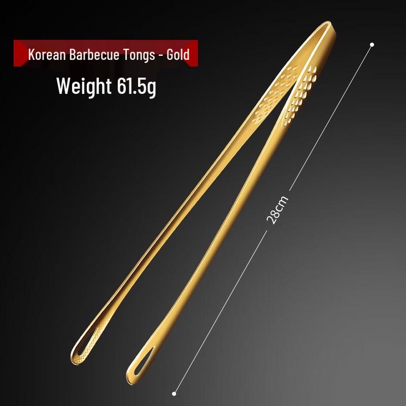 TLXT 304 Stainless Steel Steak & BBQ Tongs Set