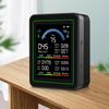 10-in-1 Air Quality Monitor Real-Time CO2 Tester with Display Temperature Humidity Detector for Office School & Hotel