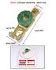Car Battery Disconnect Switch 12V for Large Truck - Anti-Leakage Manual Universal Modification.