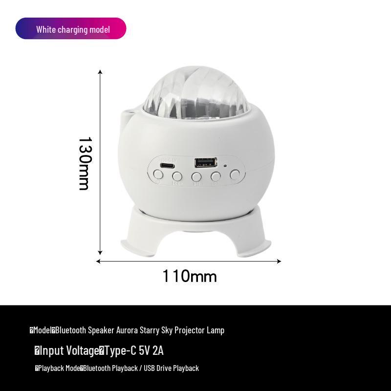 Aurora Starry Sky Projector Lamp - Full Sky Stars & Mood Lighting, Perfect Valentine s Day Gift 10W