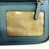 Michael Kors Zip Around Jet set leather Travel Continental Wallet Bifold Wallet blue leather Women Used